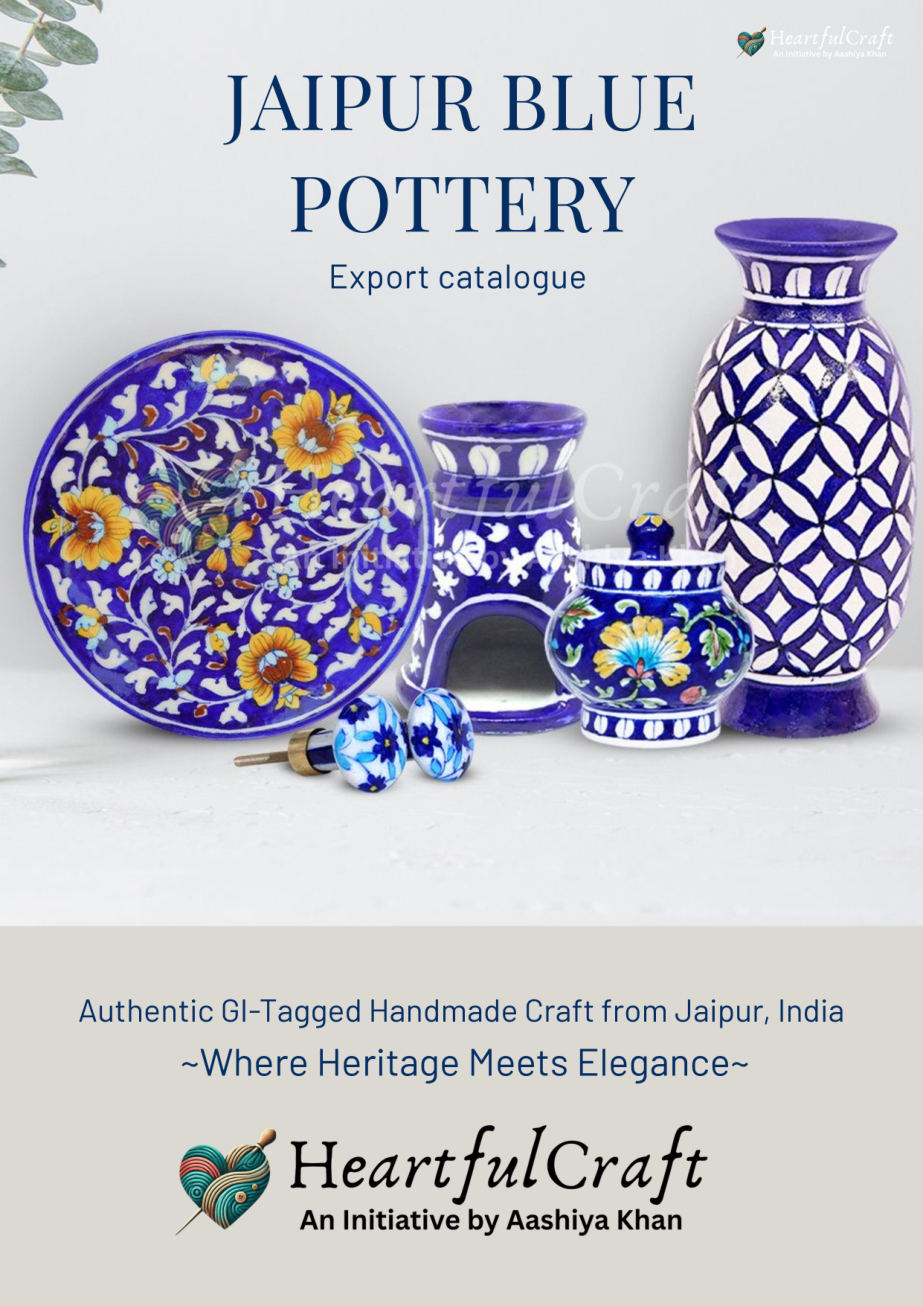 Jaipur blue pottery catalogue
