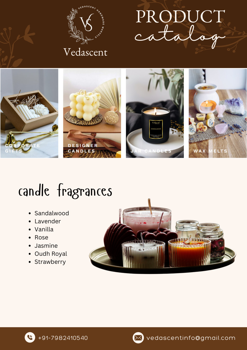 Vedascent catalogue page 1